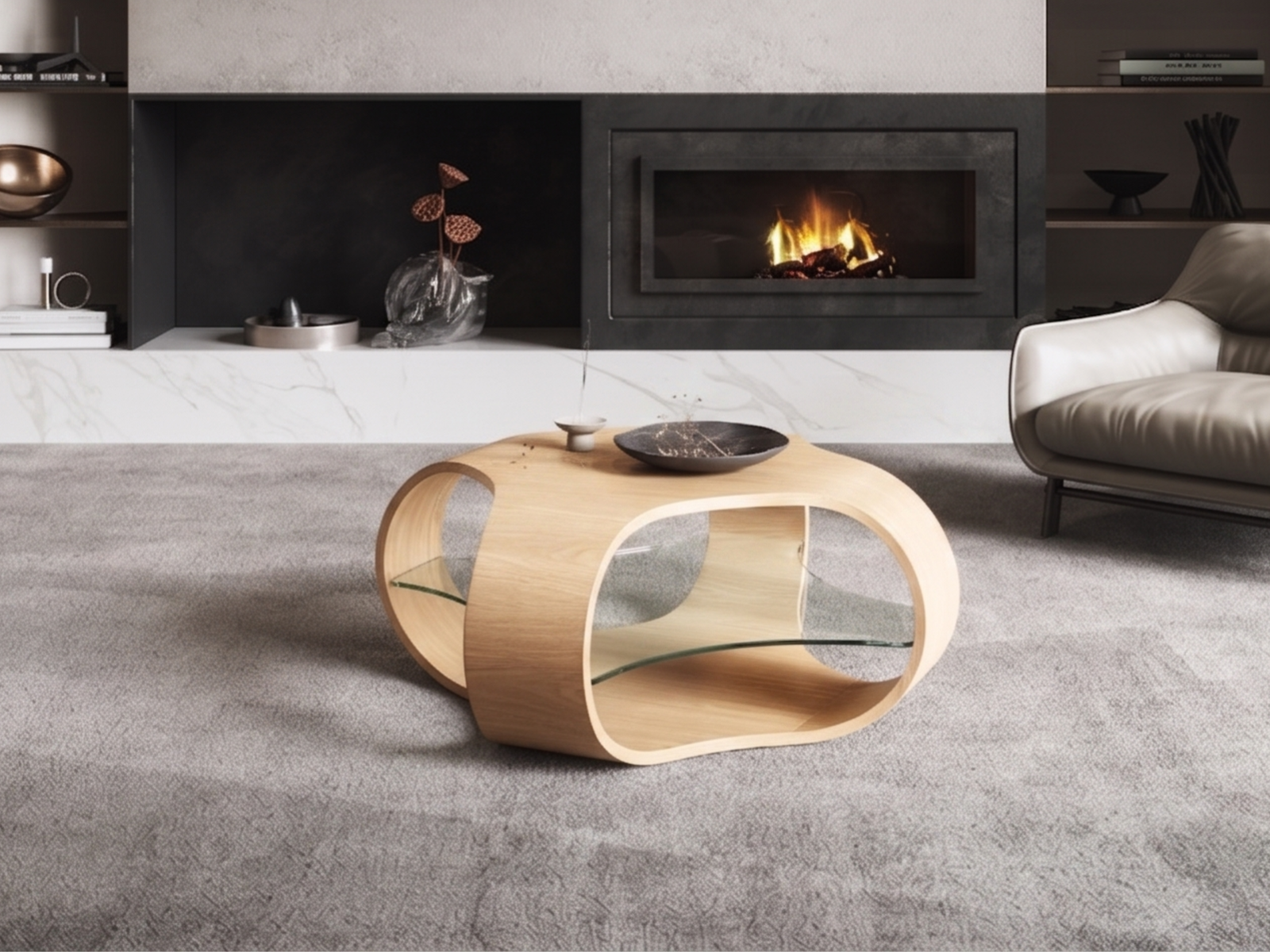 Cornerless Quad Coffee Table – Tom Schneider
