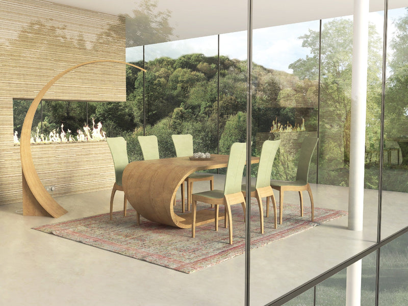 Bespoke Crest Dining Table 200cm x 100cm (Seats 8)