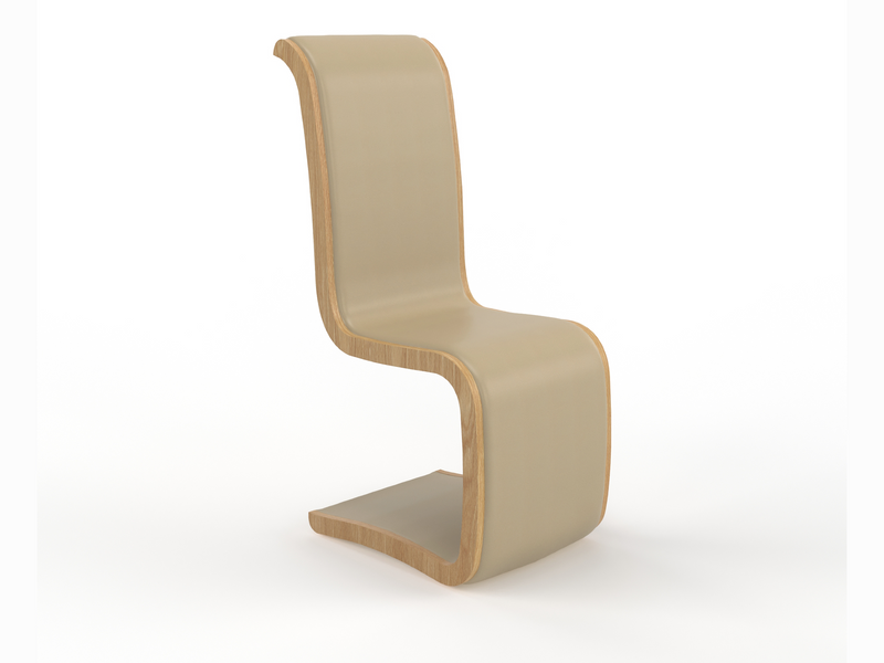 Oak Natural, Sierra Haze Leather