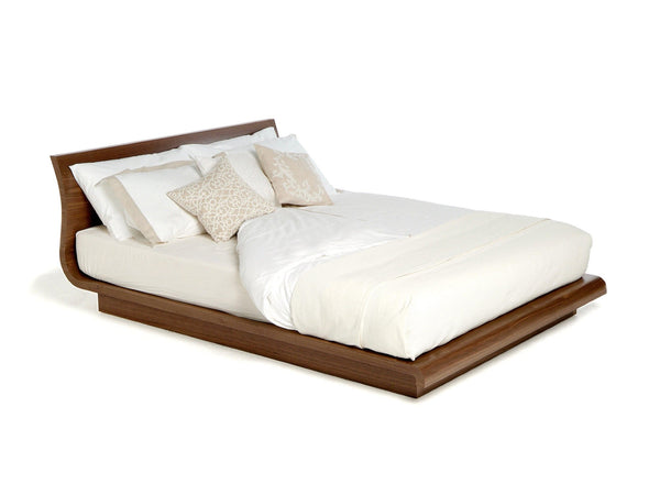 Elle Bed, Walnut Natural