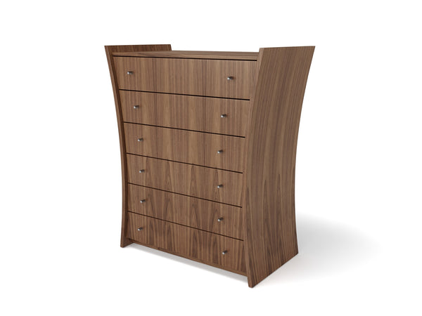 Embrace Chest Of Drawers, Walnut Natural