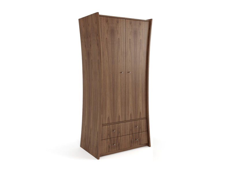 Embrace Wardrobe, Walnut Natural