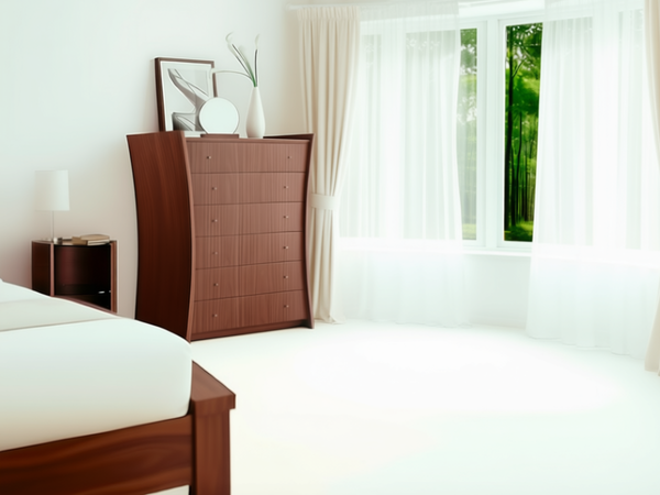 Embrace Chest Of Drawers, Walnut Natural