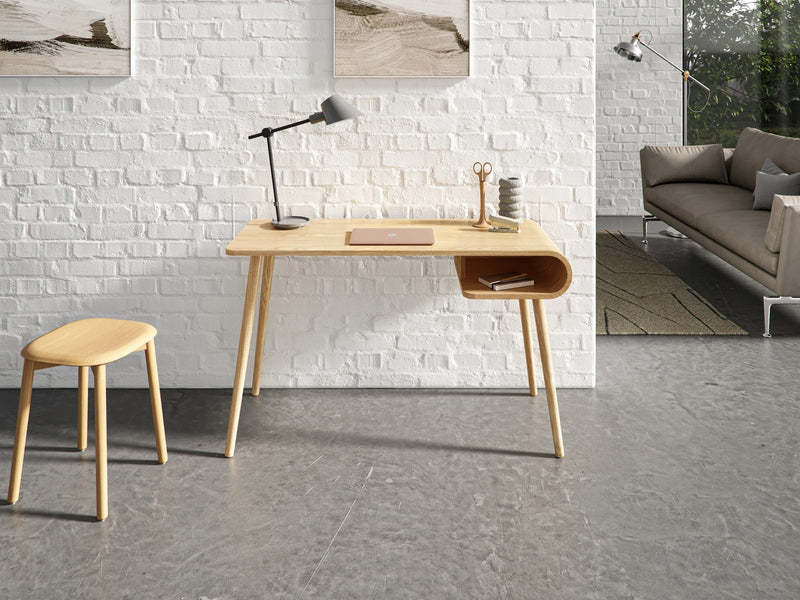 Loopy Desk Single, Oak Natural