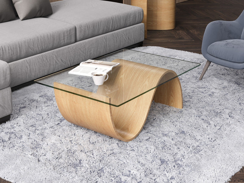 Pulse Coffee Table, Oak Natural