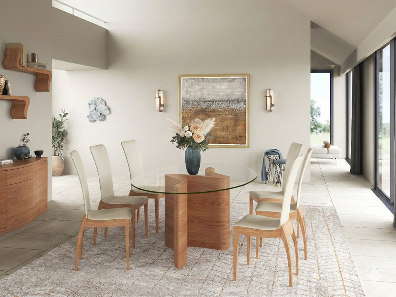 Medium 200 x 120cm, Cherry Blush, seats 8