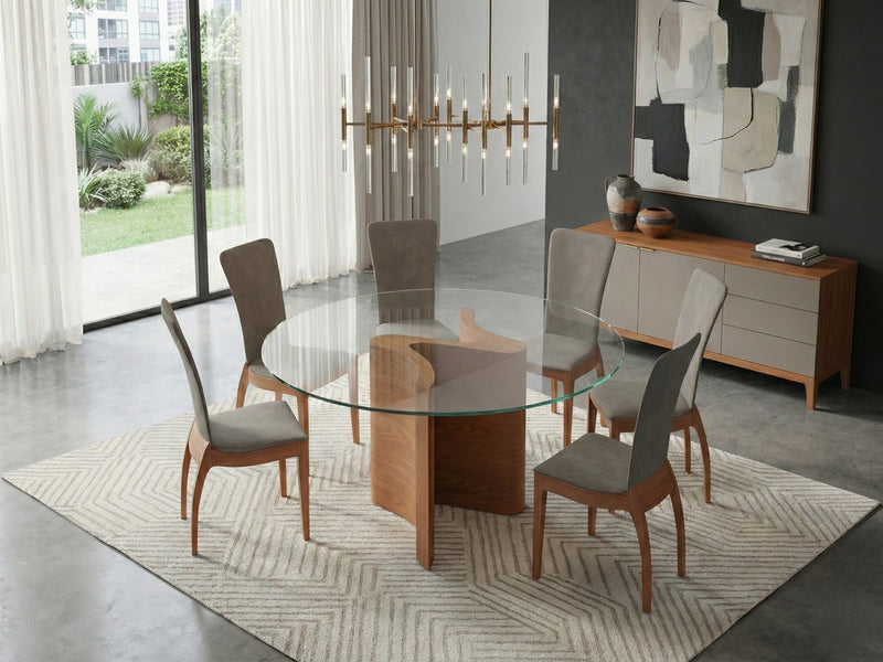 Medium 150cm round, Cherry Blush, seats 8