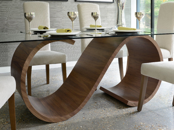 Medium 210 x 110cm, Walnut Natural, Seats 8 to 10