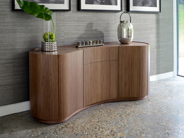 Swirl sideboard, Walnut Natural