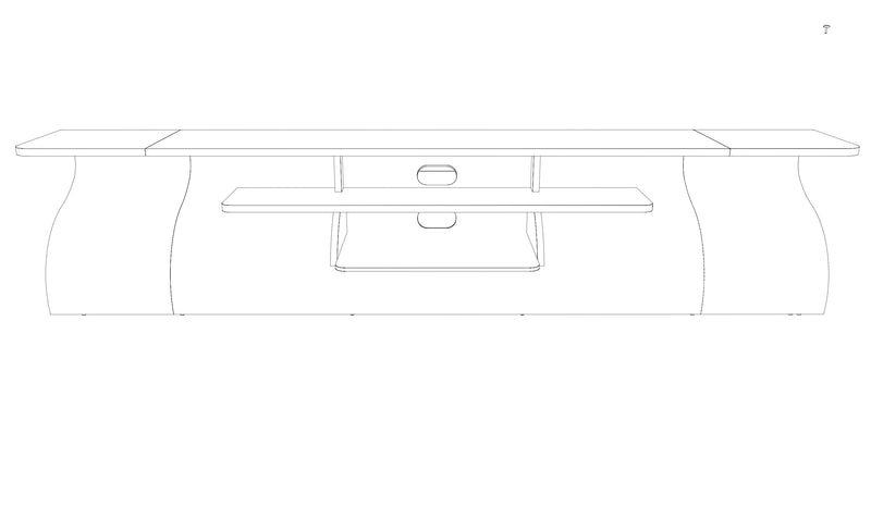 Quote - TS2151  Bespoke Surge Media unit 220cm