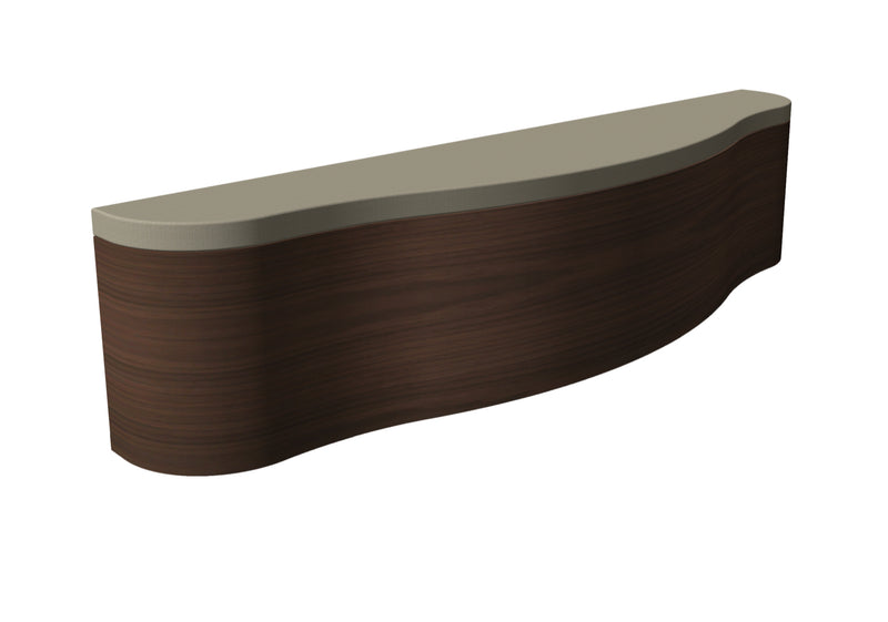 TS2160 Bespoke bench (based on Wave sideboard)