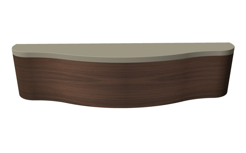 TS2160 Bespoke bench (based on Wave sideboard)