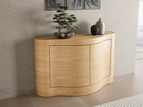 Wave sideboard, Oak Natural