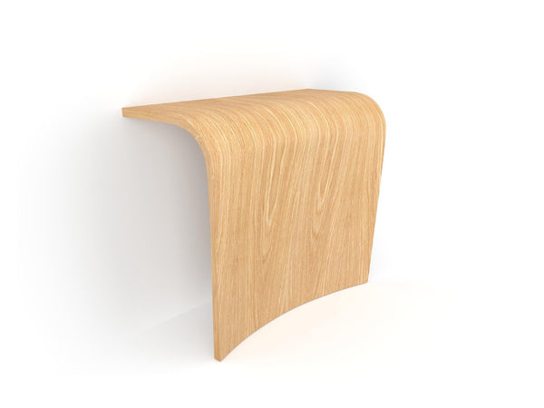 Curl Console Table, Oak Natural