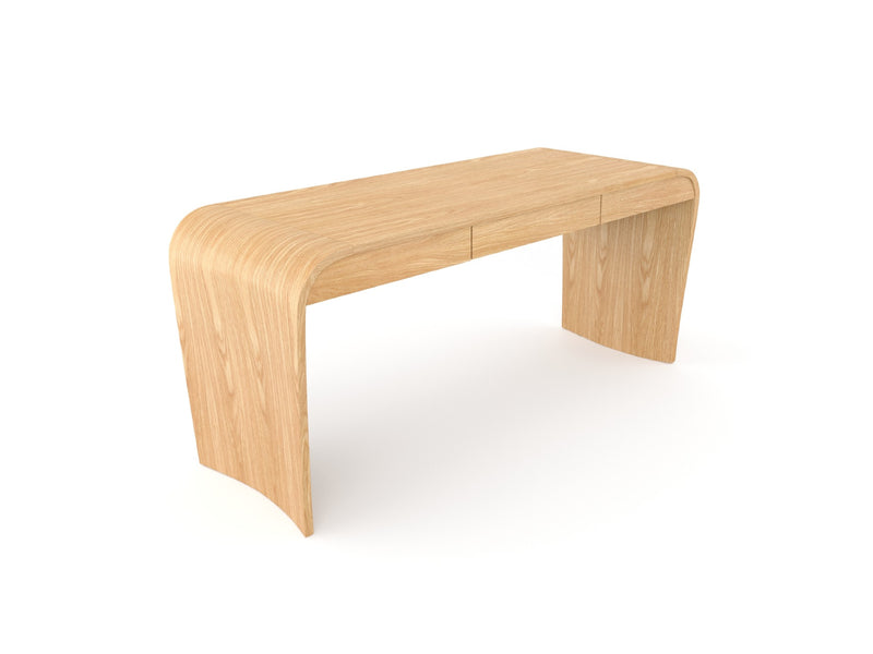 Curl Desk / Dressing Table, Oak Natural
