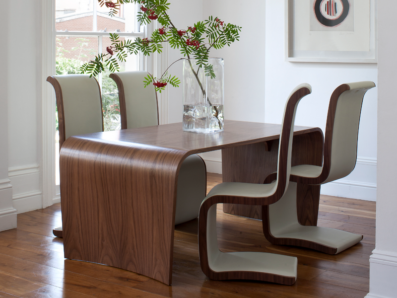 Small 180 x 90, Walnut Natural, seats 6