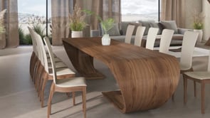 Crest Double Dining Table