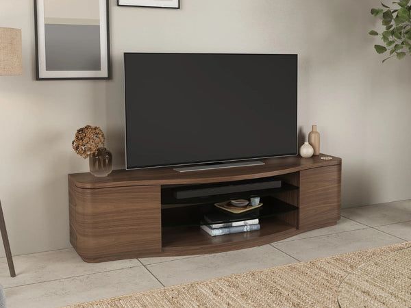 RTC338 Bespoke Serpent Media Cabinet Large with sound bar management - Depth 62cm (with legs to extend height)
