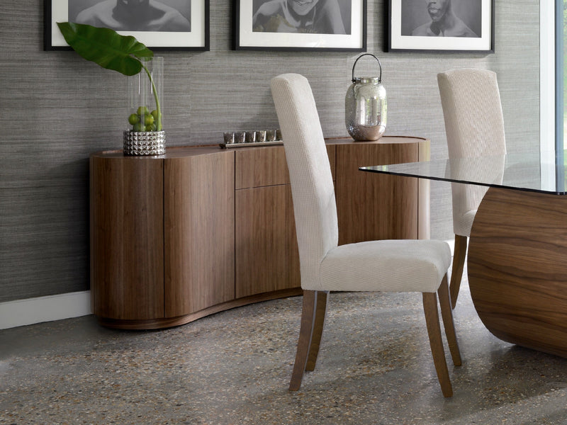 Swirl sideboard, Walnut Natural