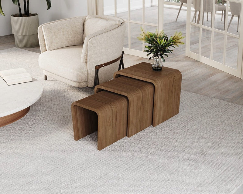 Tables gigognes Wave