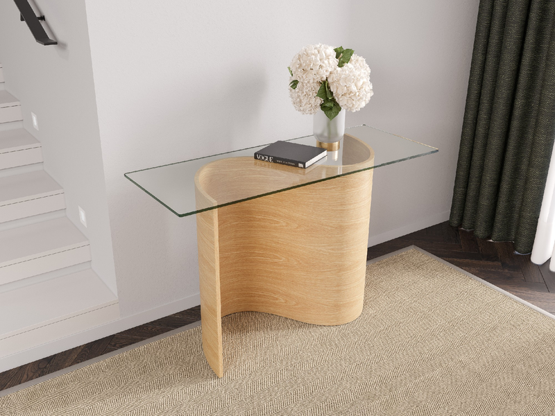 Quote TS1970 Pulse console Table reduced to 100 cm wide