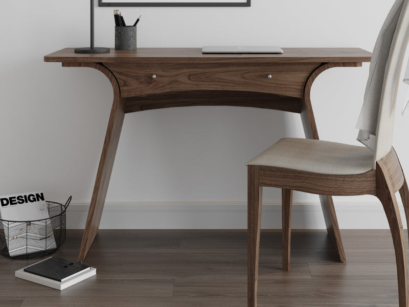 Charlotte Desk / Dressing table, Walnut Natural