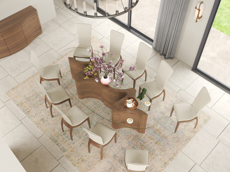 Oval dining table 10 seater deals