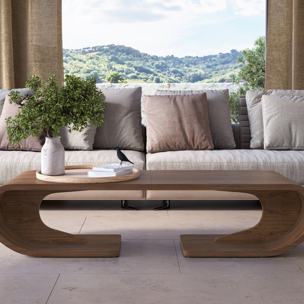 Crest Double Coffee Table – Tom Schneider