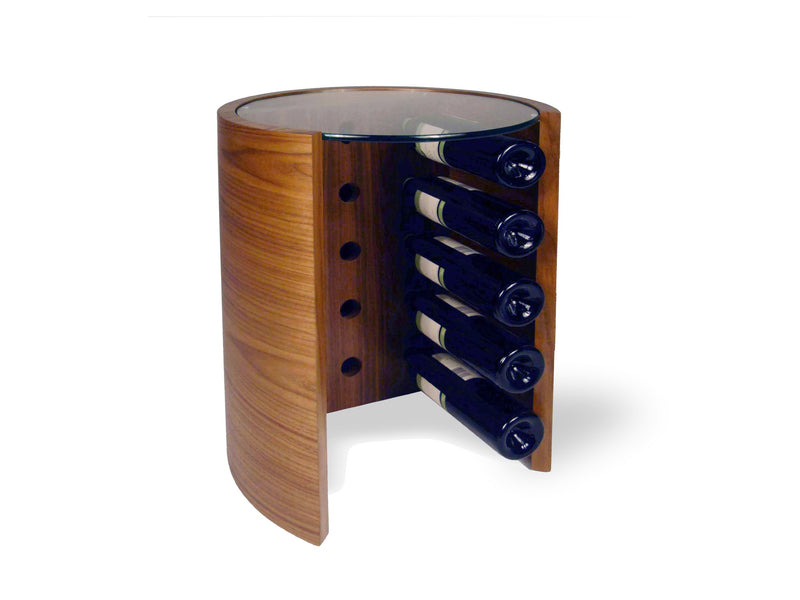 Orbit Wine Rack Lamp Table - Main Image